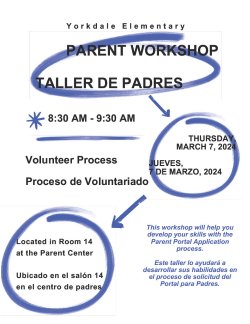 Parent Workshop